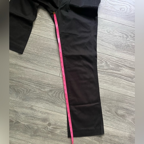 Lilly Pulitzer Black Pocket Side Zip Straight Career Professional Pants Size 6 - Picture 3 of 9